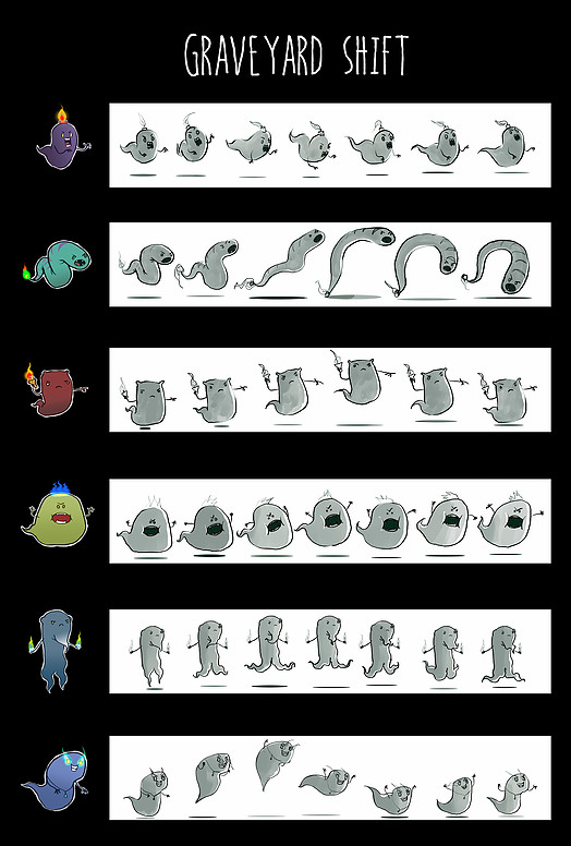Ghost Animation Movement Ideation
